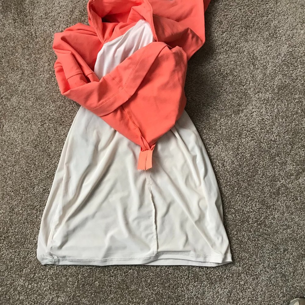 bebe Orange Sherbet Cut-Out Dress Small - Picture 10 of 10